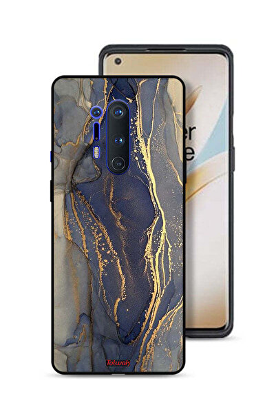 Tolwak غطاء حماية لهاتف OnePlus 8 Pro بنمط رخامي لامع