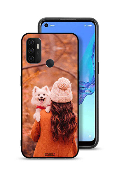 Tolwak غطاء حماية لهاتف Oppo A32 يحمل جروًا