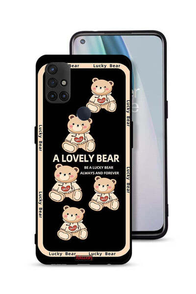 Tolwak غطاء حماية لهاتف OnePlus Nord N10 5G - دب جميل