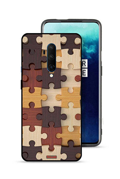 Tolwak غطاء حماية لهاتف OnePlus 7T Pro بنمط خشبي