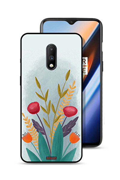 Tolwak غطاء حماية لهاتف OnePlus 7 برسومات نباتية