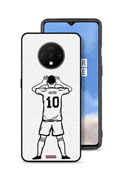 Tolwak غطاء حماية لهاتف OnePlus 7T برسومات ميسي سكيتش