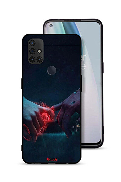 Tolwak غطاء حماية لهاتف OnePlus Nord N10 5G بطبعة "أيدي محترقة"