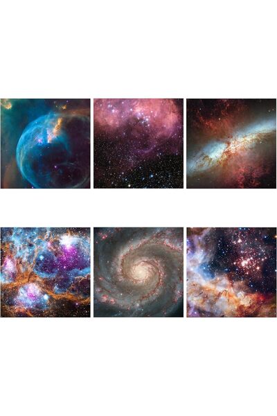 pococo Realistic Projection Slides – Image Reels for Galaxy Lite Star Projector, 5K Ultra HD (6pcs