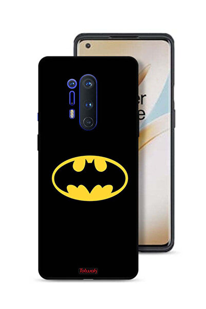 Tolwak غطاء حماية لهاتف OnePlus 8 Pro بشعار باتمان