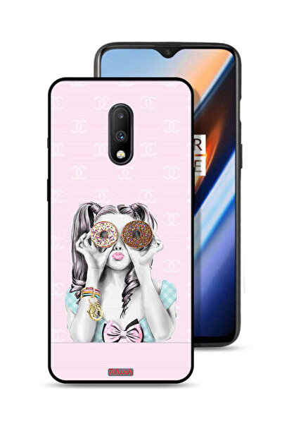 Tolwak غطاء حماية لهاتف OnePlus 7 يحمل قطعتين من الدونات