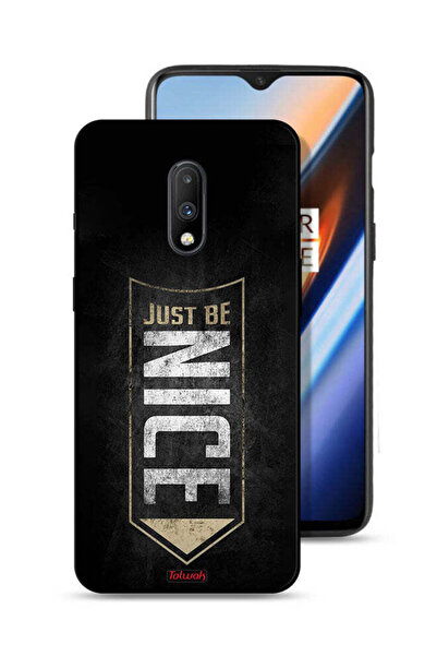 Tolwak غطاء حماية لهاتف OnePlus 7 "كن لطيفًا"