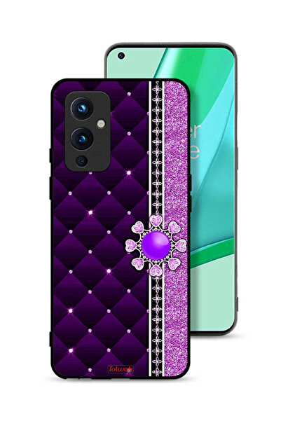 Tolwak غطاء حماية لهاتف OnePlus 9 5G بقلوب لامعة
