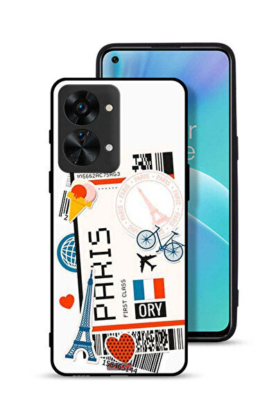 Tolwak غطاء حماية لهاتف OnePlus Nord 2T 5G، ملصق باريسي
