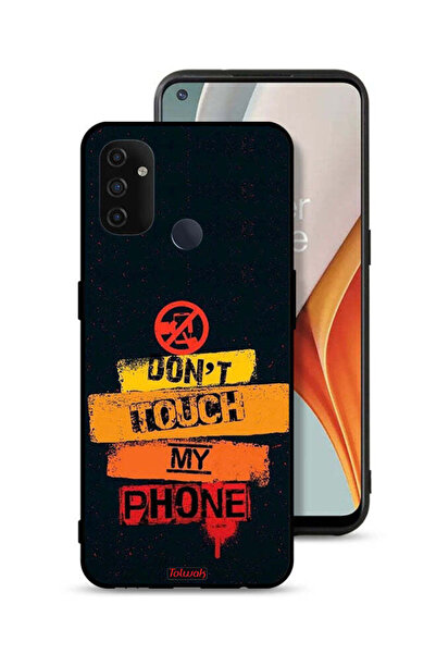 Tolwak غطاء حماية لهاتف OnePlus Nord N100 - لا تلمس هاتفي