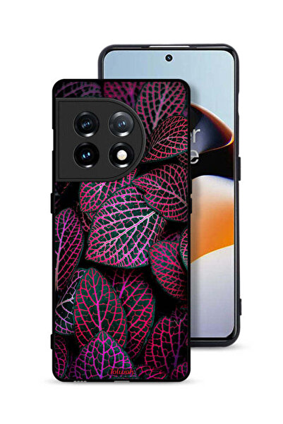 Tolwak غطاء حماية لهاتف OnePlus 11 5G بنقشة أوراق سالجا