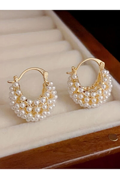 Bujiteri Niche Design Stylish High Quality Pearl Earrings Ideal Gift for Valentine's Day/Mother's Day
