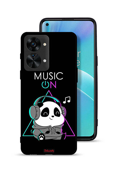 Tolwak غطاء حماية لهاتف OnePlus Nord 2T 5G بطبعة موسيقى الباندا