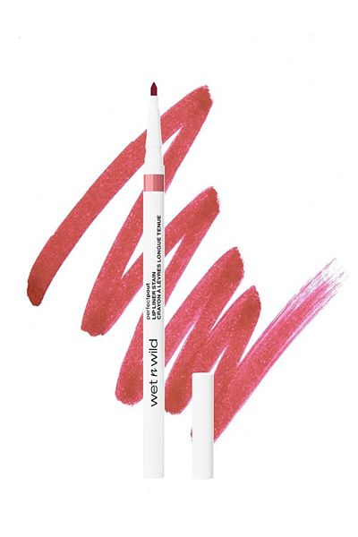 WET N WİLD Perfect Pout Lip Liner Stain Liquid Lip Liner Long Lasting Lip Liner with Applicator