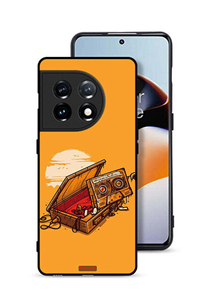 Tolwak غطاء حماية لهاتف OnePlus 11 5G بفن الكاسيت والشريط اللاصق