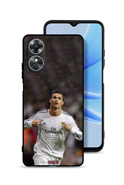 Tolwak غطاء حماية لهاتف Oppo A17 كريستيانو رونالدو