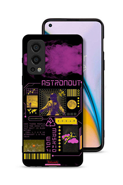 Tolwak غطاء حماية لهاتف OnePlus Nord 2 5G بملصق رائد فضاء