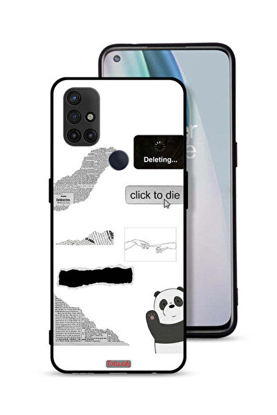 Tolwak غطاء حماية لهاتف OnePlus Nord N10 5G بملصق باندا