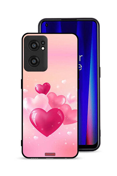 Tolwak غطاء حماية لهاتف OnePlus Nord CE 2 5G برسومات قلوب جميلة