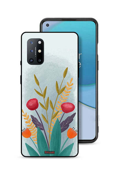 Tolwak غطاء حماية لهاتف OnePlus 8T 5G برسومات نباتية