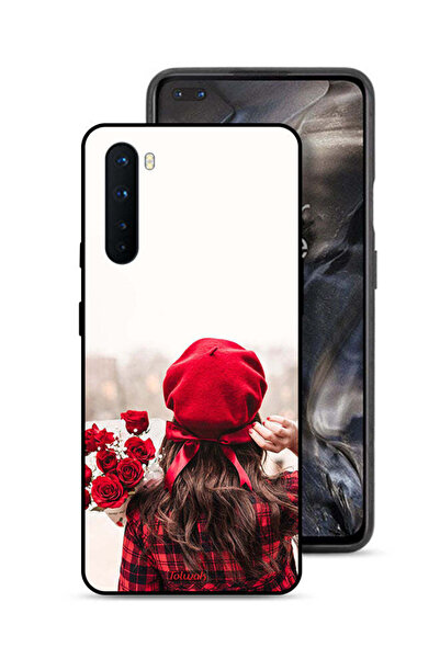 Tolwak غطاء حماية لهاتف OnePlus Nord يحمل زهورًا
