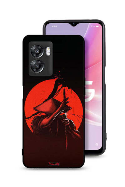 Tolwak غطاء حماية لهاتف Oppo A57 5G بتصميم محارب السيف