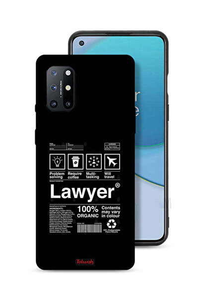 Tolwak غطاء حماية لهاتف OnePlus 8T 5G بملصق محامٍ