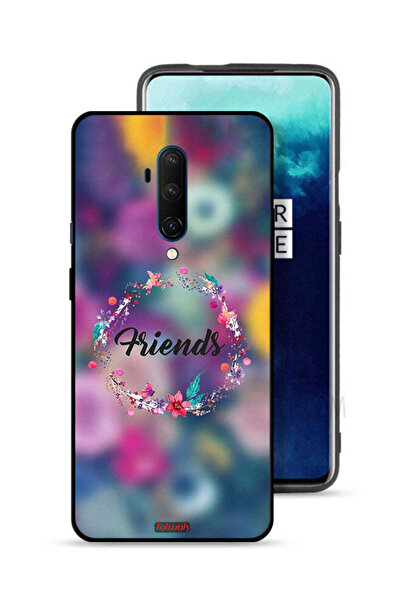 Tolwak غطاء حماية لهاتف OnePlus 7T Pro بتصميم خاتم أصدقاء الزهور