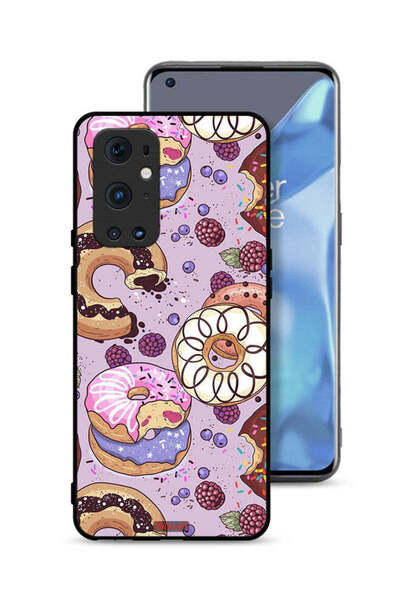 Tolwak غطاء حماية لهاتف OnePlus 9 Pro 5G برسومات دونات فنية