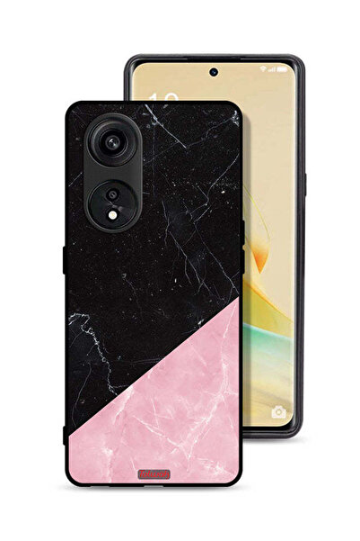 Tolwak غطاء حماية لهاتف Oppo A1 Pro بنمط رخامي