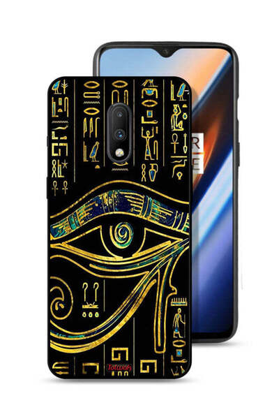 Tolwak غطاء حماية لهاتف OnePlus 7 بتصميم عين فنية