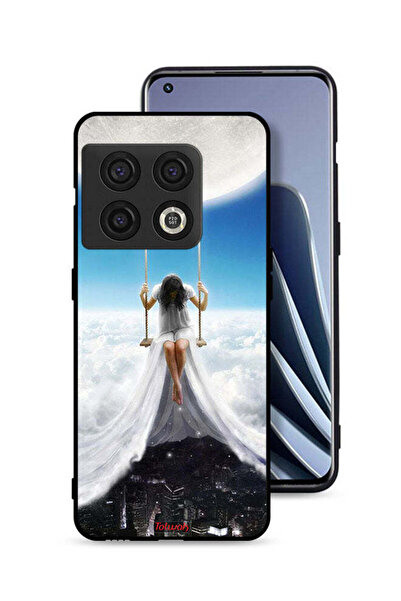 Tolwak غطاء حماية لهاتف OnePlus 10 Pro 5G برسومات مدينة غيوم القمر