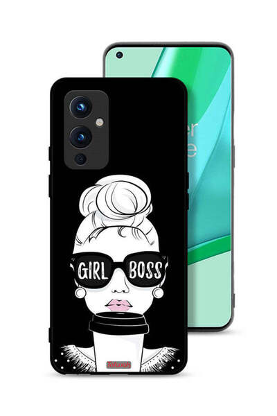 Tolwak غطاء حماية لهاتف OnePlus 9 5G بتصميم Girl Boss