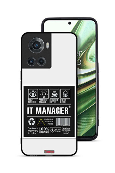 Tolwak OnePlus 10R 5G Protective Case Cover It Manager Sticker