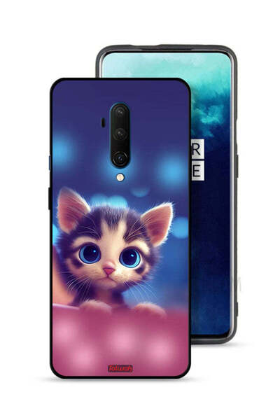 Tolwak OnePlus 7T Pro Protective Case Cover Little Cat