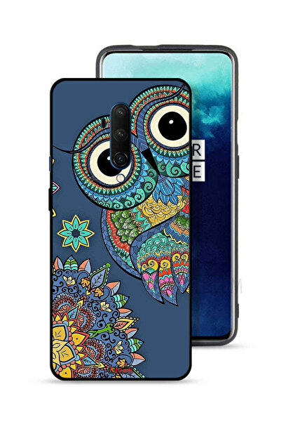 Tolwak غطاء حماية لهاتف OnePlus 7T Pro بتصميم بومة زهرية