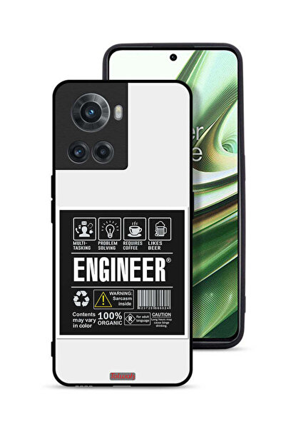 Tolwak غطاء حماية لهاتف OnePlus 10R 5G، ملصق مهندس
