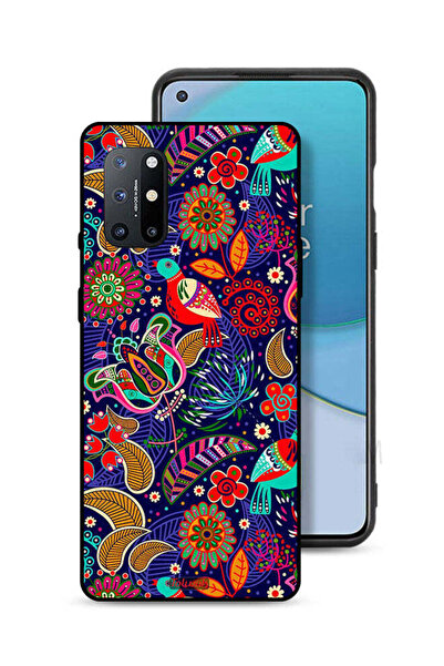 Tolwak غطاء حماية لهاتف OnePlus 8T 5G بنقشة طيور وزهور