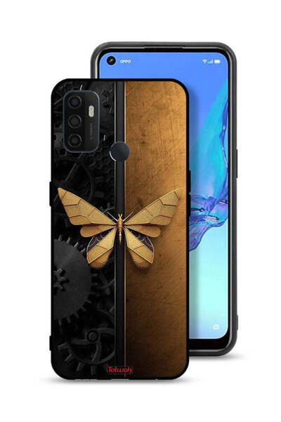 Tolwak غطاء حماية لهاتف Oppo A11s - فراشة فولاذية