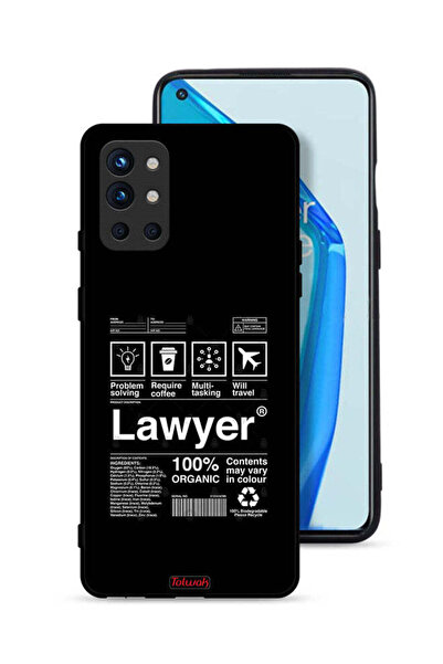 Tolwak غطاء حماية لهاتف OnePlus 9R 5G بملصق محامٍ