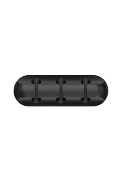 Choice WHITE 1pc Self-Adhesive Cable Organizer for Easy Wire and Data Cable Management - 7 Hole Black Wire