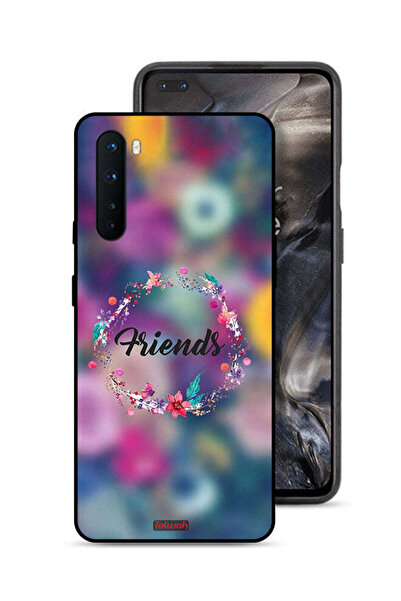 Tolwak غطاء حماية OnePlus Nord بتصميم خاتم أصدقاء الزهور