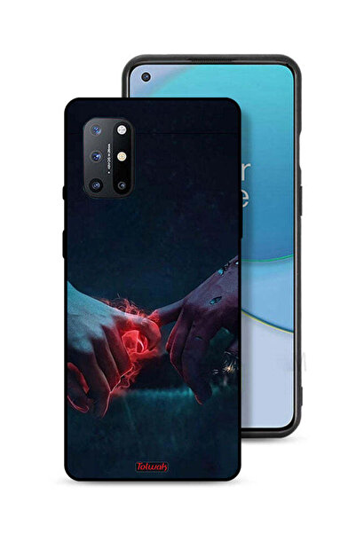 Tolwak غطاء حماية لهاتف OnePlus 8T 5G، مزين برسومات "أيدي محترقة"