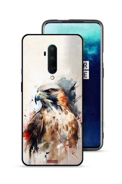 Tolwak غطاء حماية لهاتف OnePlus 7T Pro بتصميم فن النسر التجريدي
