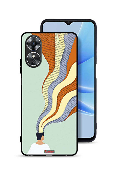 Tolwak غطاء حماية Oppo A17 - تصميم فني مع بيانات