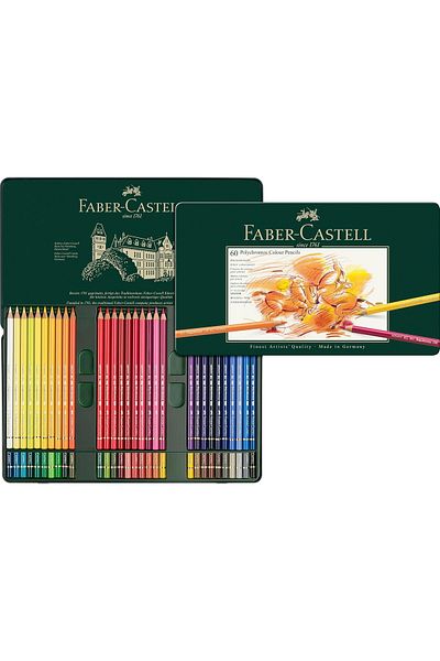 Mena Rise Şirinshop Polychromos Dry Crayons, 60 Colors 1108107
