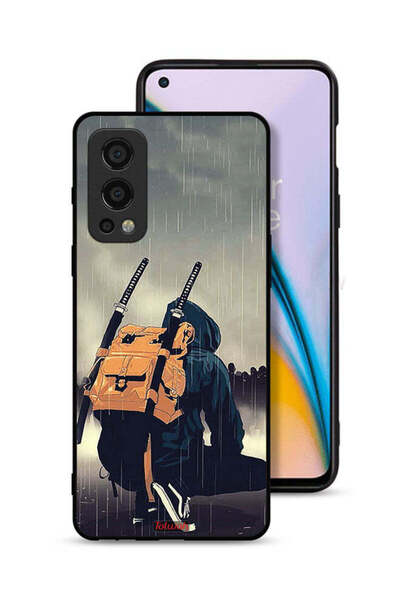 Tolwak غطاء حماية لهاتف OnePlus Nord 2 5G بتصميم سيف ساموراي الرقمي