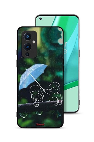 Tolwak غطاء حماية لهاتف OnePlus 9 5G برسومات زوجين من الفن التجريدي