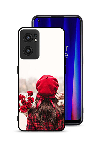 Tolwak غطاء حماية لهاتف OnePlus Nord CE 2 5G يحمل زهورًا