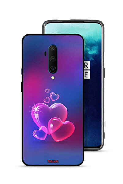 Tolwak غطاء حماية لهاتف OnePlus 7T Pro بنقشة قلوب الماء